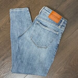 Lucky Brand‎ Jeans Lolita Crop Low Rise Skinny Jeans Medium Wash 6 28 Stretch